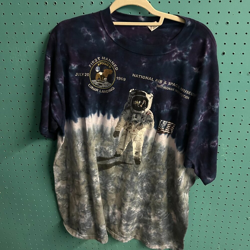 Moon Landing VINTAGE 2X  Apollo 11 1969  Great T Shirt